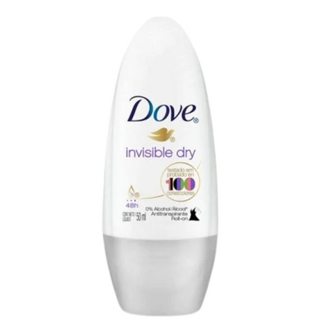 Desodarante Dove Roll-On Invisible Dry 50 Ml