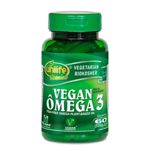 Ômega 3 Vegan Unilife - 60 Cápsulas