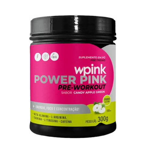 Super Power Pink Green Apple - Pre-Workout - 300g WPink