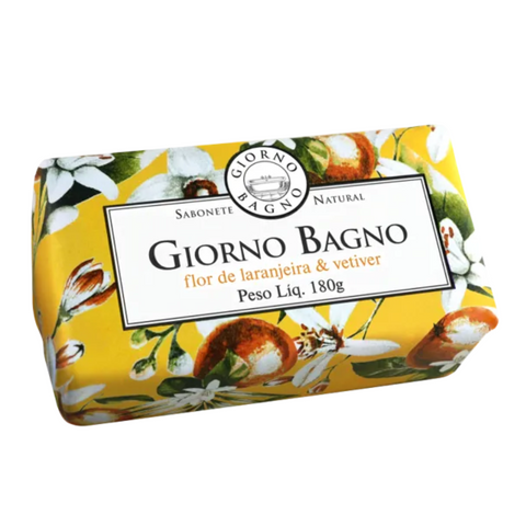 Giorno bar soap orange blossom and Vetiver 180g