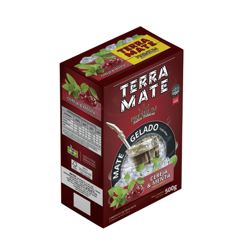 Erva Tereré Terra Mate Premium Cereja E Menta 500g