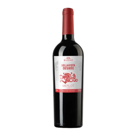 Vinho Fino Tinto Seco Bueno Bellavista Desirée Merlot 750ML