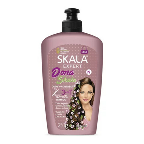 Skala Dona Skala Creme Pentear 3 em 1 - 250g