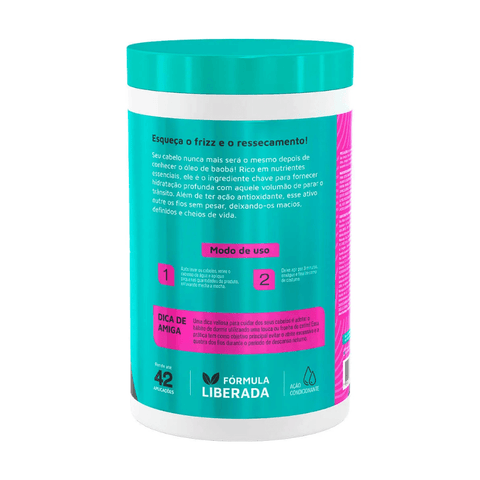 Máscara Novex Santo Black Poderoso 1kg