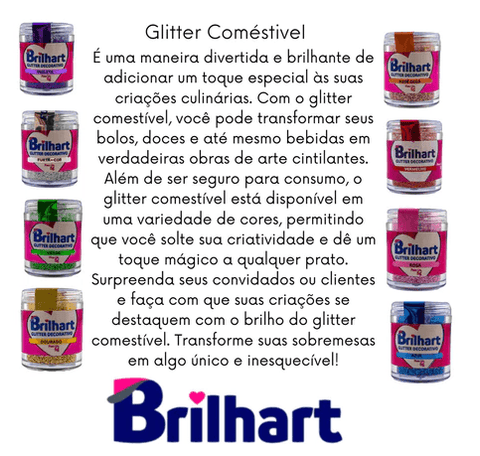 Decorative Edible Glitter 5g – Brilhart