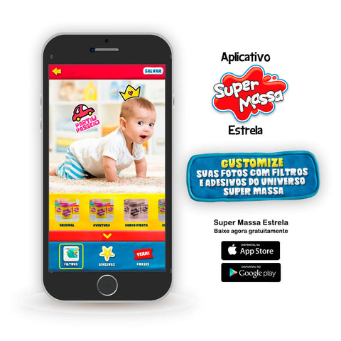 Super Massa Happy Factory Dough - Estrela