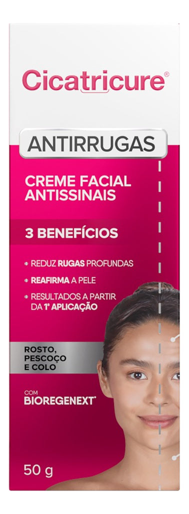 Creme Facial Antissinais Bio-regenext 50g Cicatricure Tipo de pele Normal