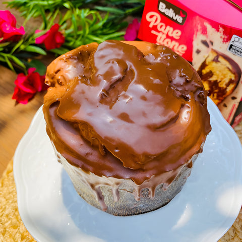 Panetone Sem Glúten Zero Açúcar Zero Lactose Chocolate 420g - Belive