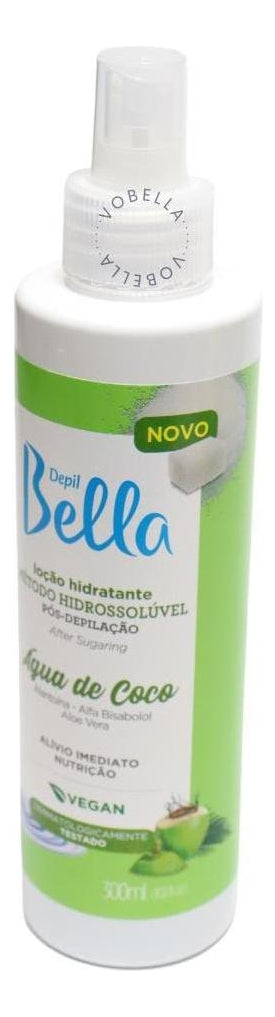 Loção Hidratante Pós Depilação Vegano Coco Depil Bella 300ml