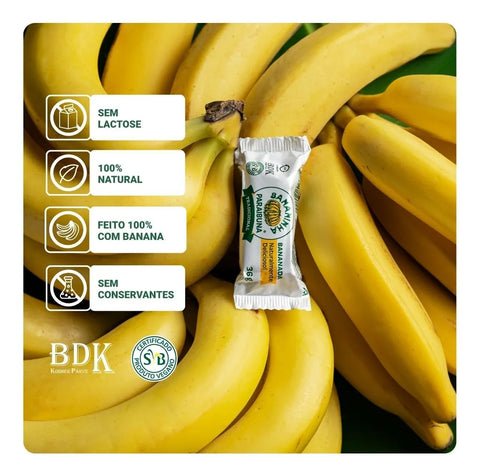 Bananinha Paraibuna Tradicional Caixa  1,44Kg