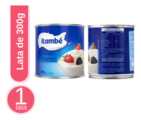 Creme de Leite Esterilizado Homogeneizado Itambé Lata 300g