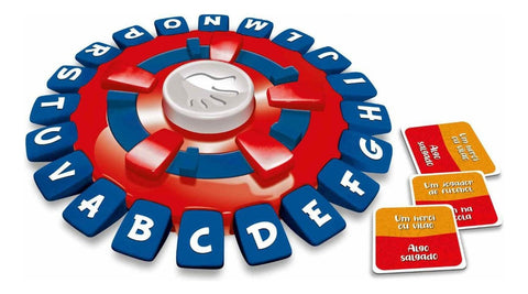 Jogo De Tabuleiro - Tecla Letras Trava Letras Tapa Palavras