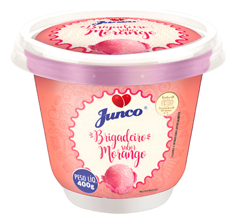 Brigadeiro sabor Morango Junco 400g