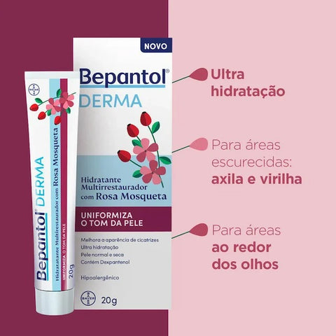Bepantol Derma Com Rosa Mosqueta 20g