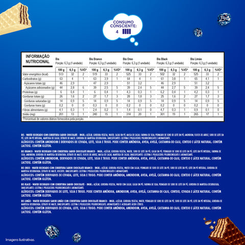 Bis Assorted Chocolates, 119.7g Pack