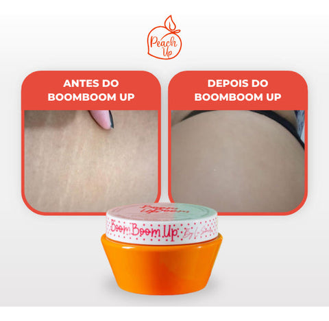 Peach Up Creme Reafirmante Anticelulite e Antiacne 250g Fragrância Pêssego Vegano