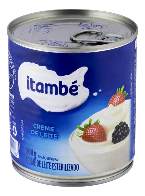 Creme de Leite Esterilizado Homogeneizado Itambé Lata 300g
