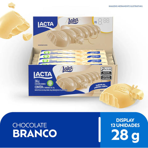 Laka Lacta White Chocolate Box 12x28g