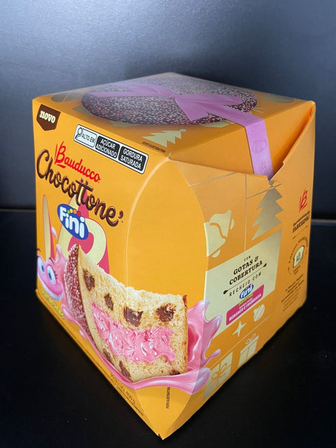 Fini Dentures Chocotone Bauducco 450g Vanilla Flavor