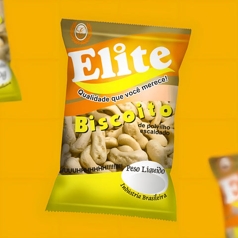 Elite BISCOITO DE POLVILHO 100g - KIT com 3