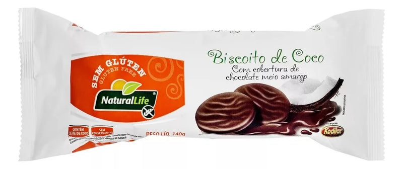 Biscoito de Coco NaturalLife 140g