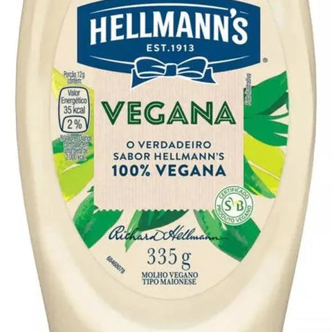 Hellmann's Vegan Mayonnaise-Style Sauce Squeeze 335g