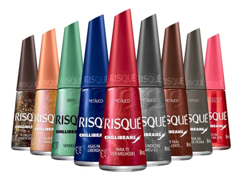 Esmaltes Risque - Kit 9 Coleção Chilli Beans 8ml