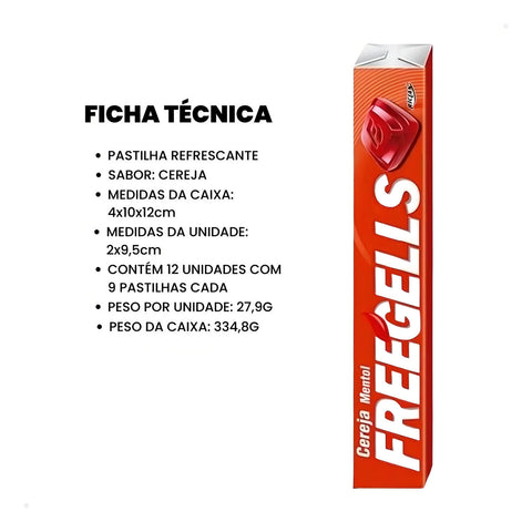 Display Freegells 12un