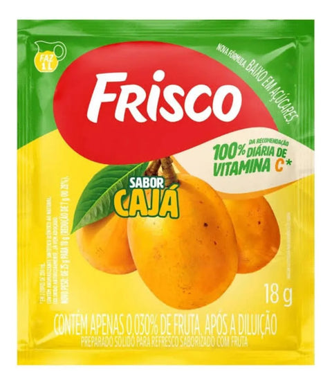 Frisco Cajá Powdered Drink Mix 25g - Pack of 15
