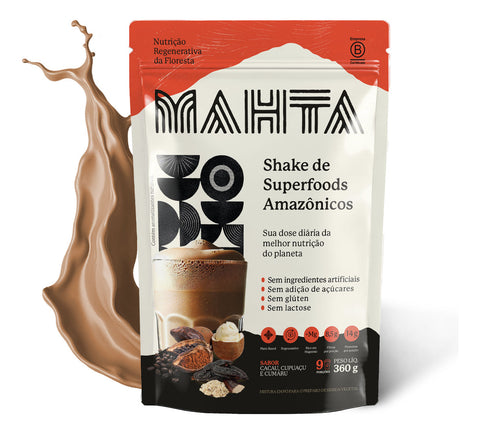 Superfoods Em Pó Cacau Selvagem Cupuaçu Cumaru 360g - Mahta
