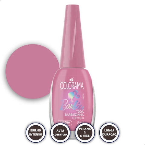 Esmalte Colorama Coleção Barbie Completa Kit c/6