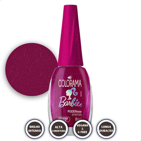 Esmalte Colorama Coleção Barbie Completa Kit c/6