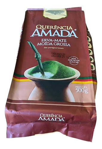 Erva Mate Sem Açúcar Querência Amada Tradicional 500g Oferta