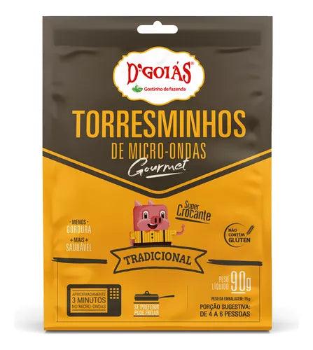 Traditional Microwave Pork Rinds D'Goiás 90g