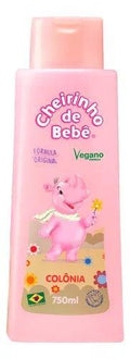 Colônia Cheirinho De Bebê Rosa - 750ml - MEUBRASILONLINE