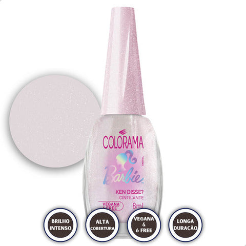 Esmalte Colorama Coleção Barbie Completa Kit c/6