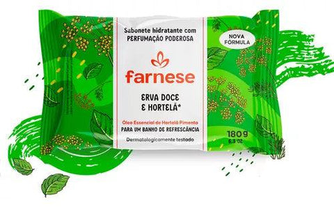 Farnese Sweet Herb & Mint Bar Soap 180g