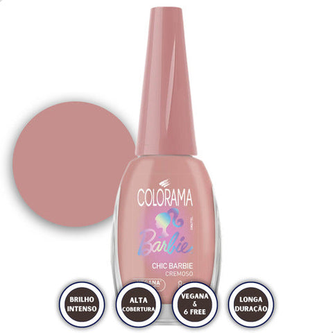 Colorama Nail Polish Barbie Collection Complete Kit with 6