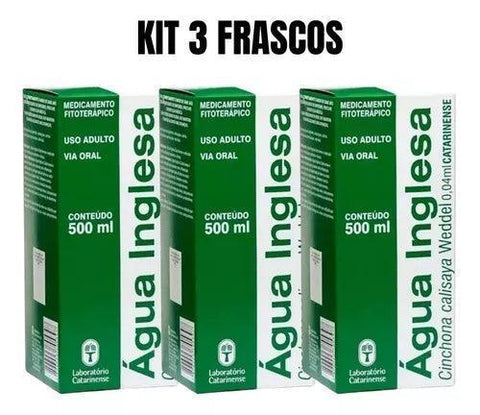 Água Inglesa, 500ml Cada. Catarinense - MEUBRASILONLINE