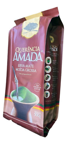 Erva Mate Sem Açúcar Querência Amada Tradicional 500g Oferta
