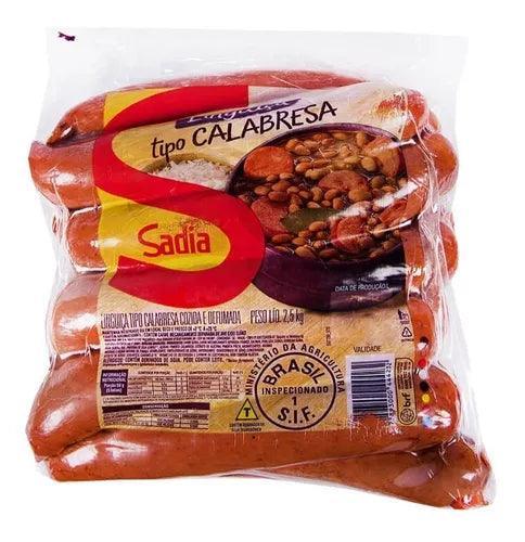 Linguiça Tipo Calabresa Cozida/defumada Sadia 2,5kg