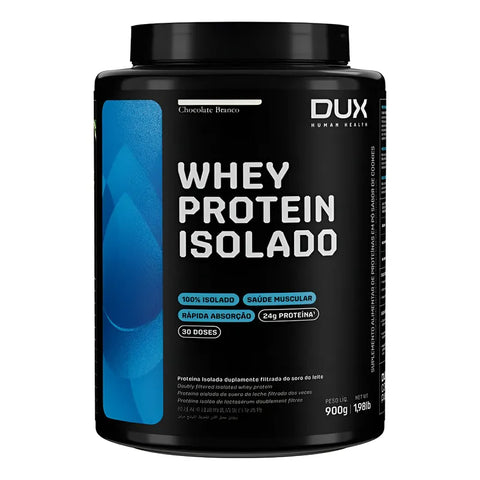 Whey Protein Isolado Chocolate Branco Dux 900g
