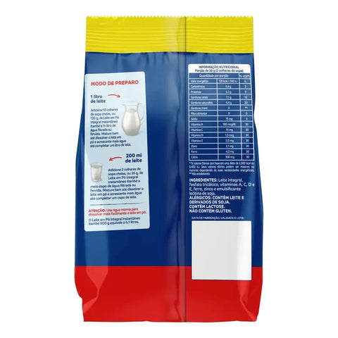 Itambé Whole Instant Powdered Milk +Nutri 800g