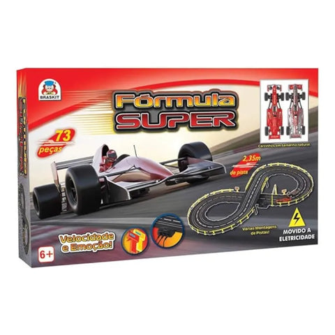 Pista Autorama Elétrica Fórmula Super - Braskit