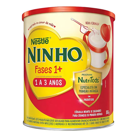 NINHO Fases 1+ Composto Lácteo Infantil 800G