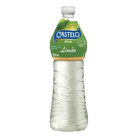 Vinagre de Álcool Sabor Limão Castelo 750ml