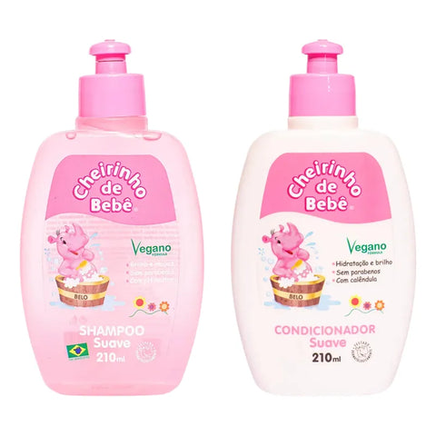 Baby Scent Kit Pink 210ml (Shampoo + Conditioner)