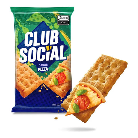 Club Social Pizza Biscuit 141g