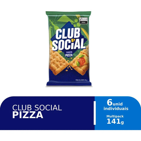 Club Social Pizza Biscuit 141g