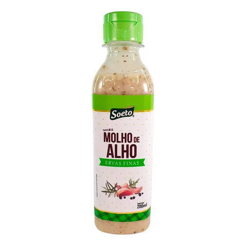 Molho De Alho e Ervas Finas Soeto 200ml